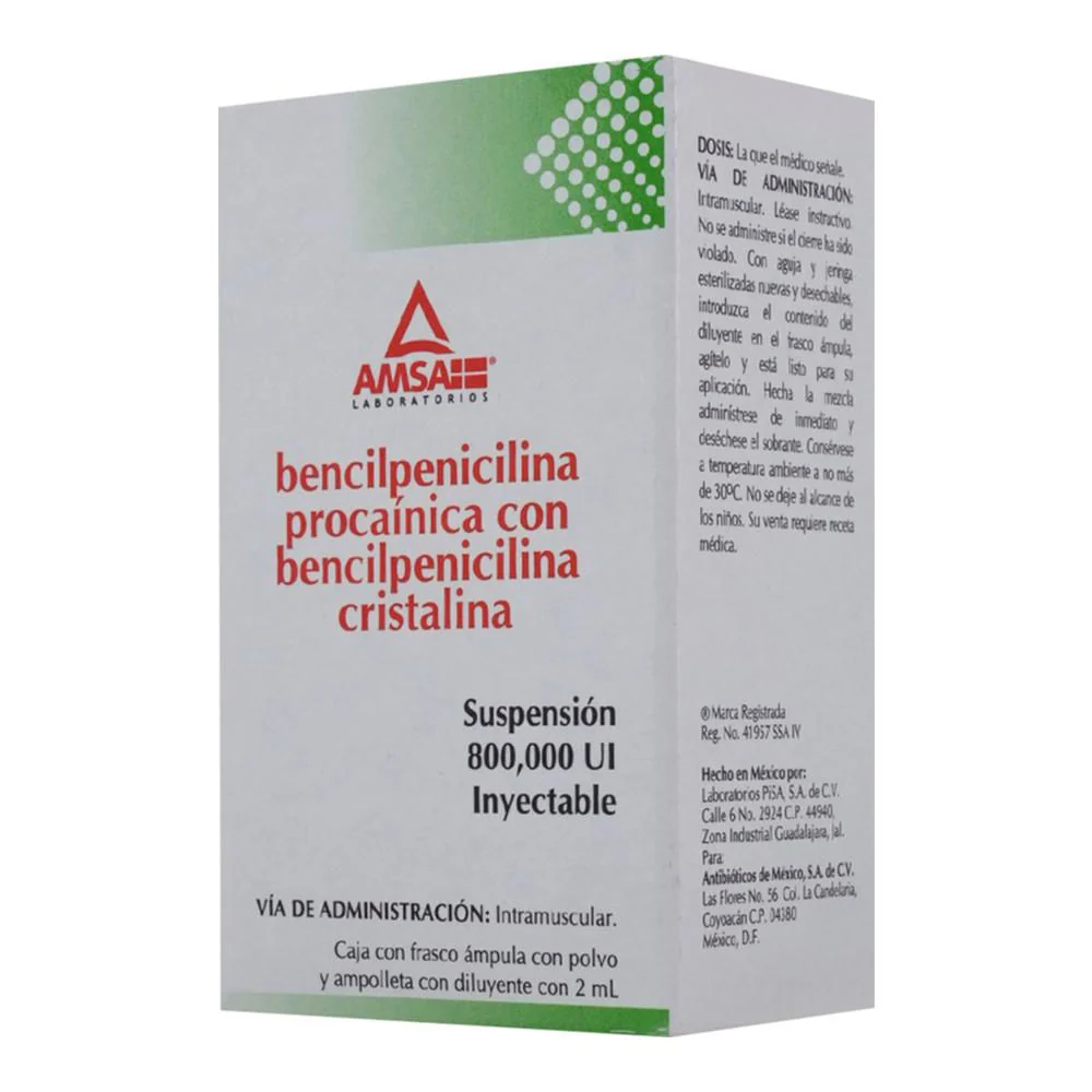 Ams Bencilpen 800 Ui Amp 2 Ml